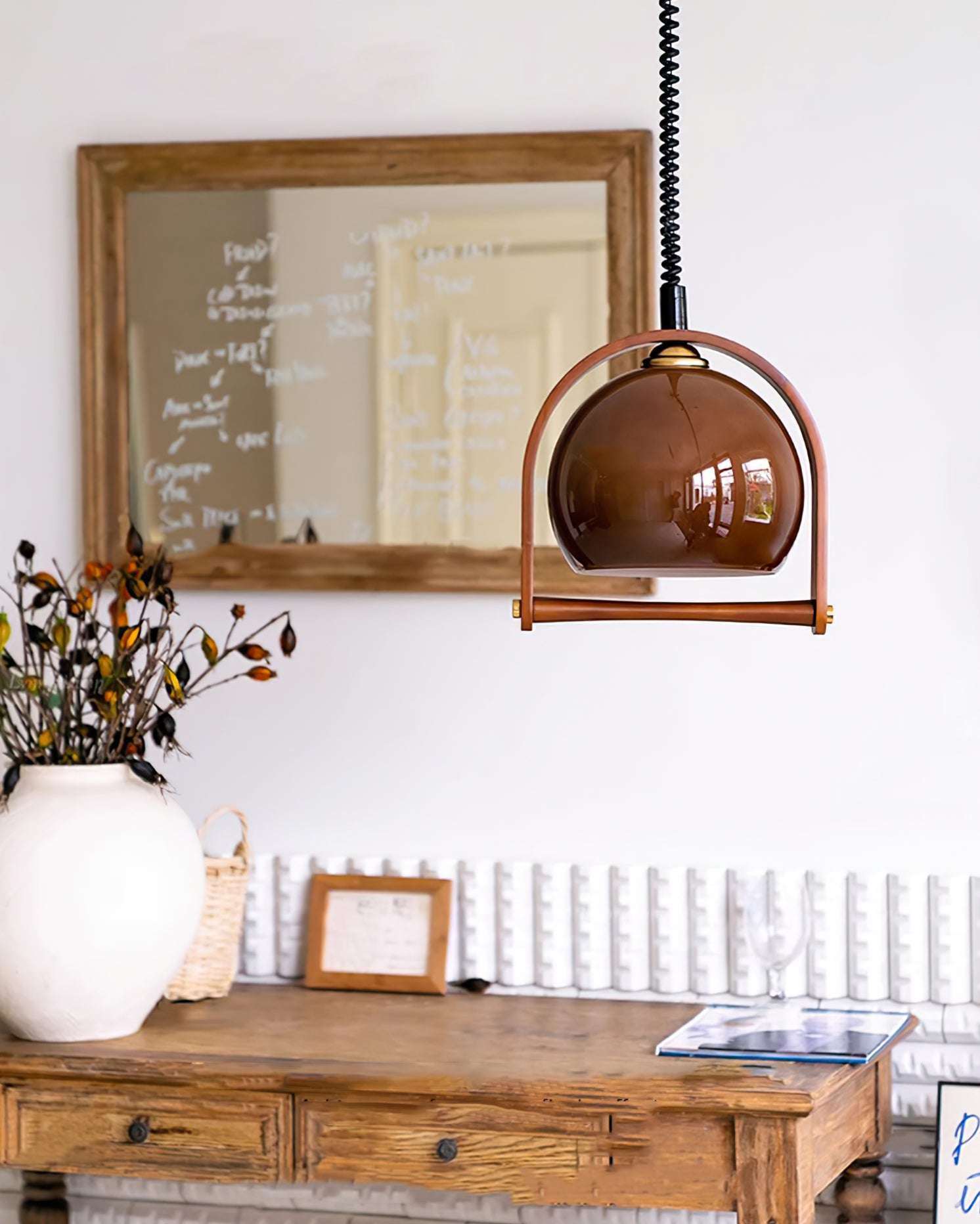 Pallade Coffee Pendant Lamp - Lumpaz