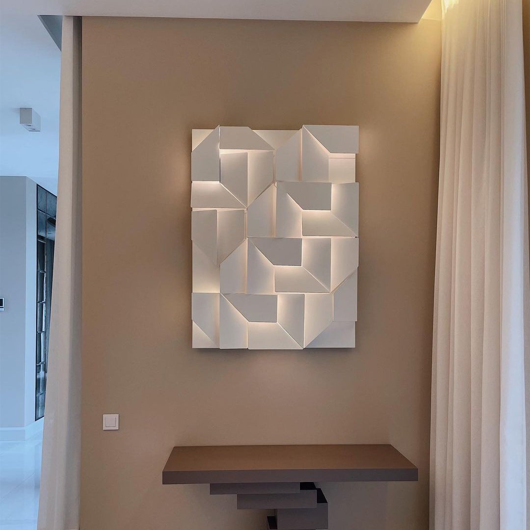 Shadows Built-in Battery Wall Lamp - Lumpaz