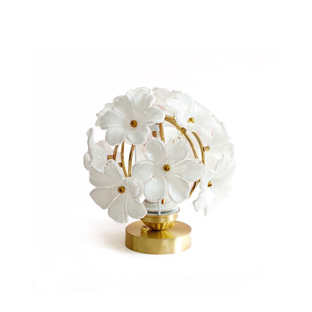 Grace Floral Table Lamp - Lumpaz