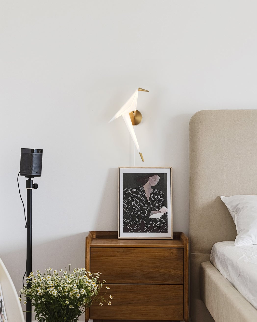 Perching Bird Plug In Wall Lamp - Lumpaz