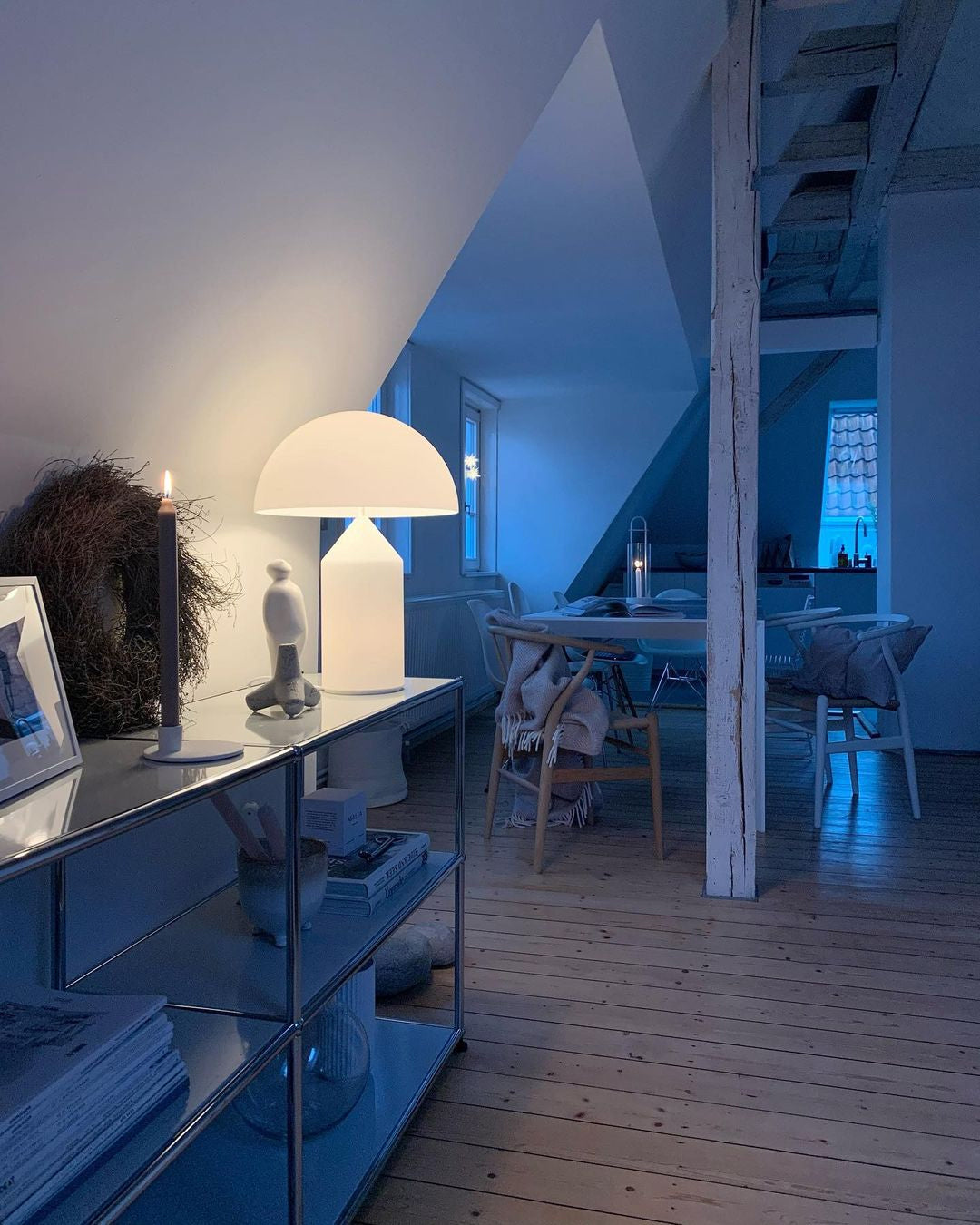 Atollo Glass Table Lamp - Lumpaz