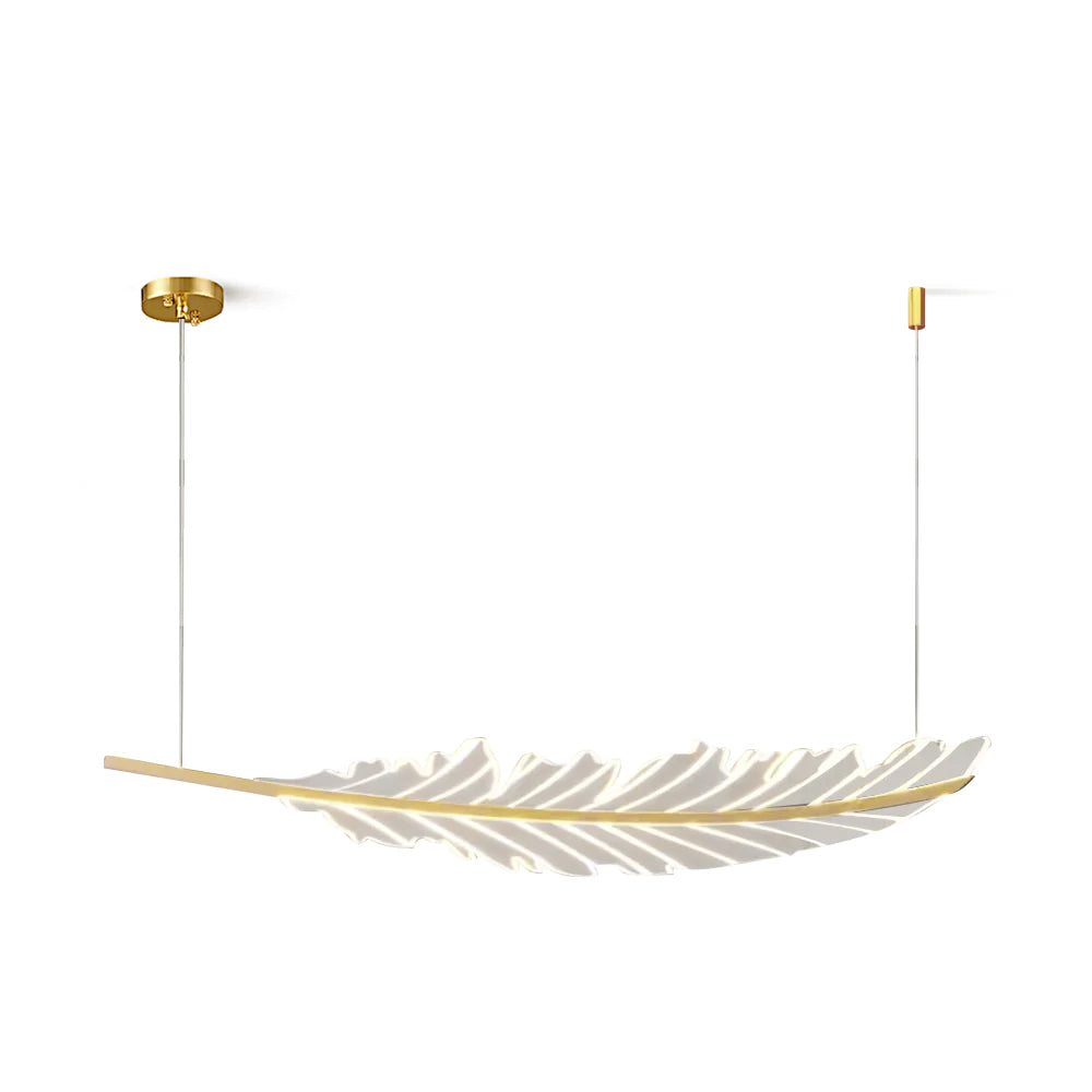 Modern Leaf Shaped Chandelier - Lumpaz