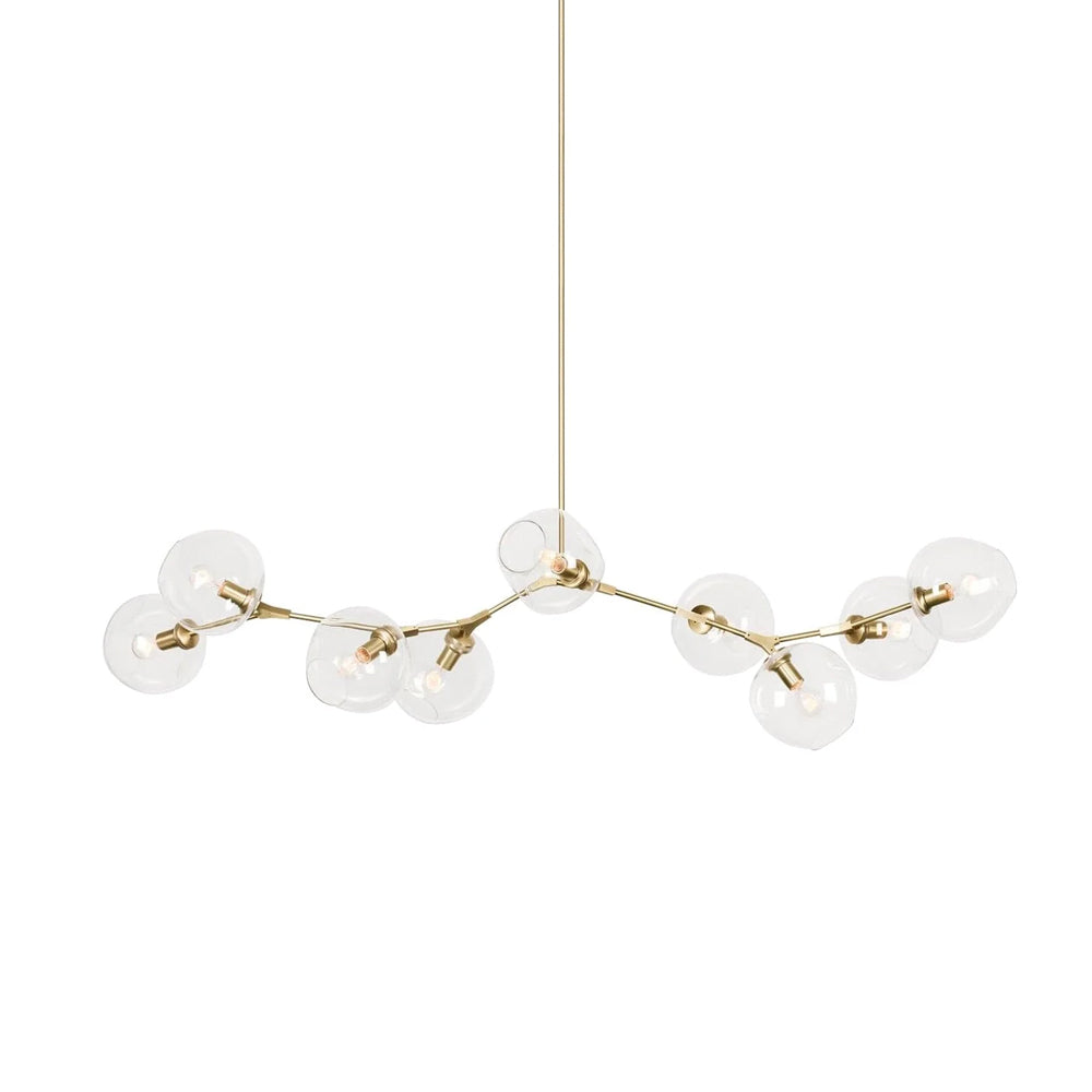 Perry Globe Horizontal Chandelier - Lumpaz