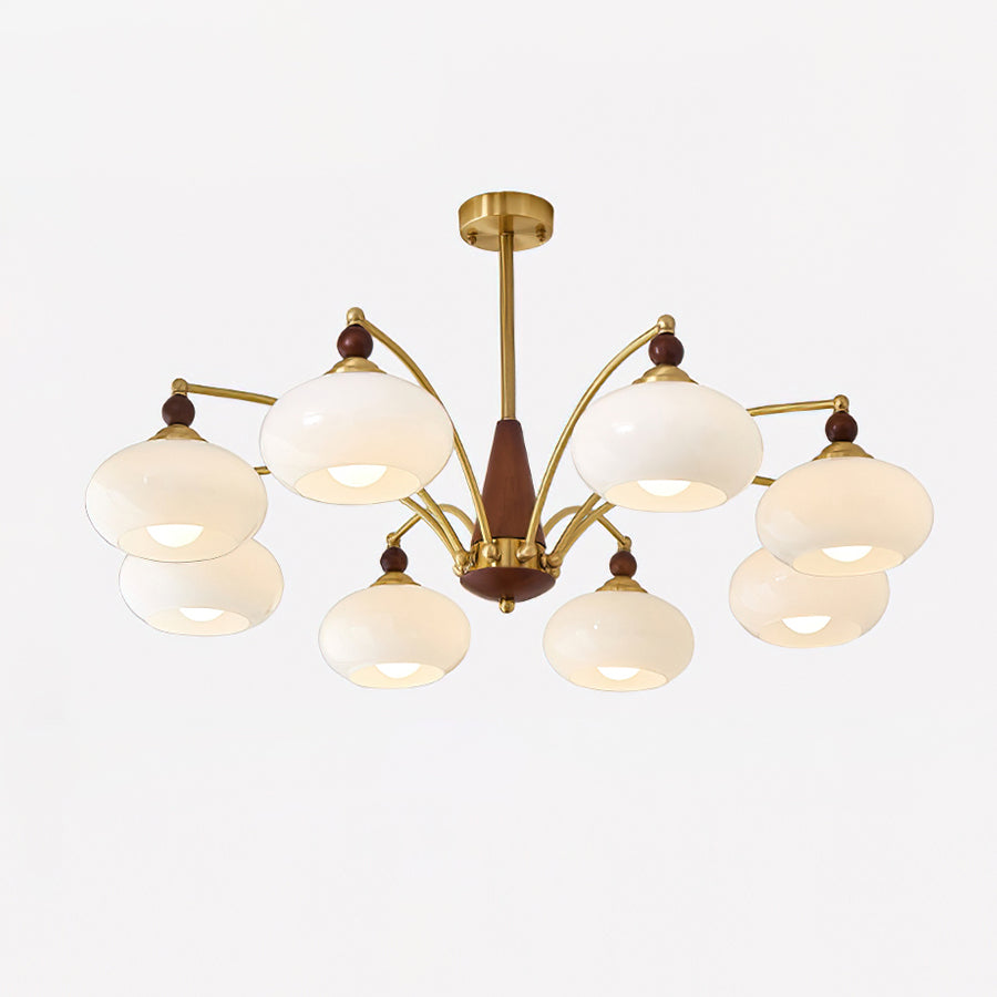 Tillary Wood Chandelier - Lumpaz