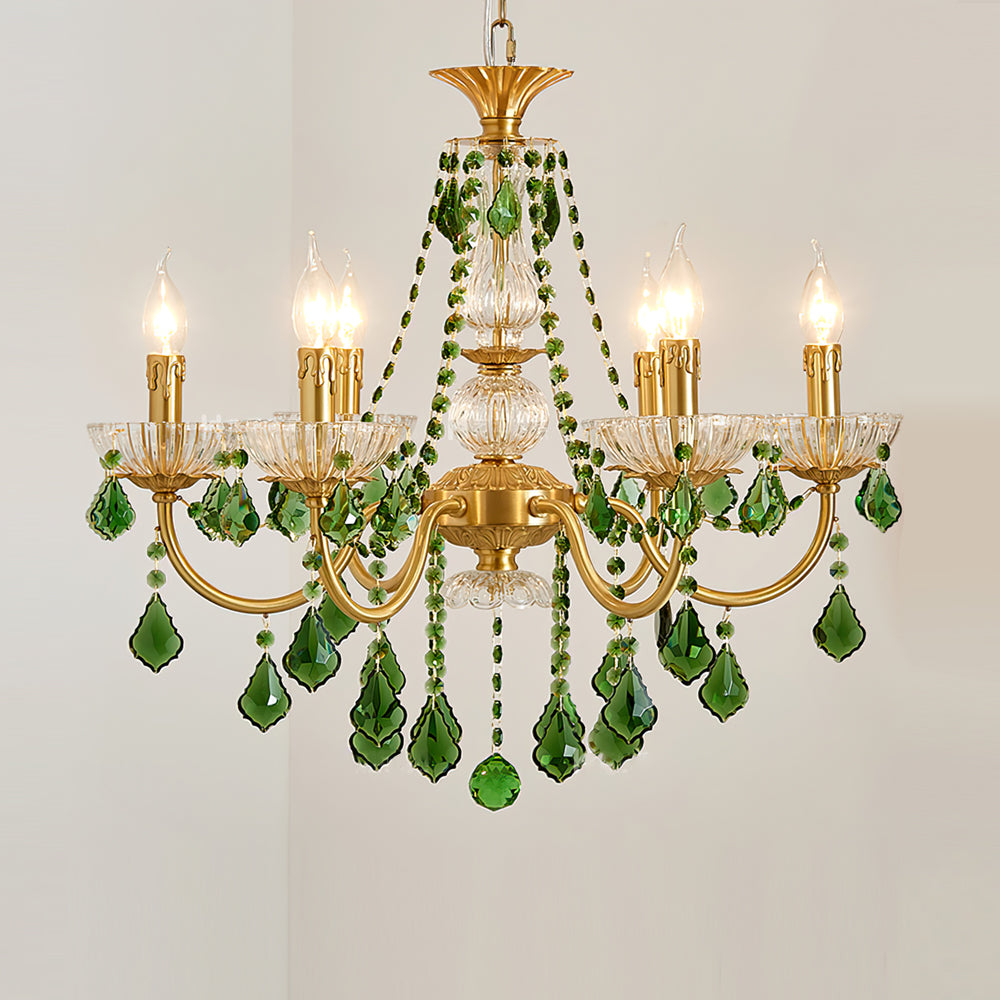 Magdalena Brass Chandelier - Lumpaz