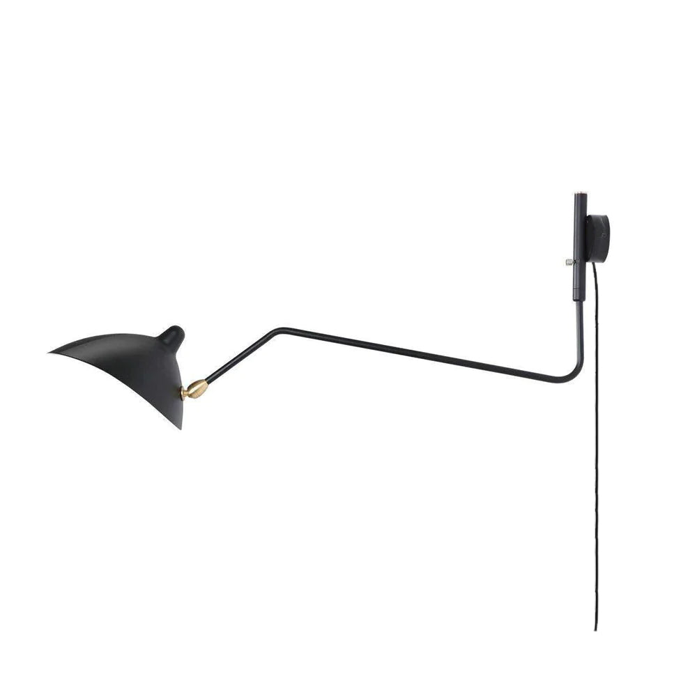 Serge Mouille Plug In Wall Lamp - Lumpaz