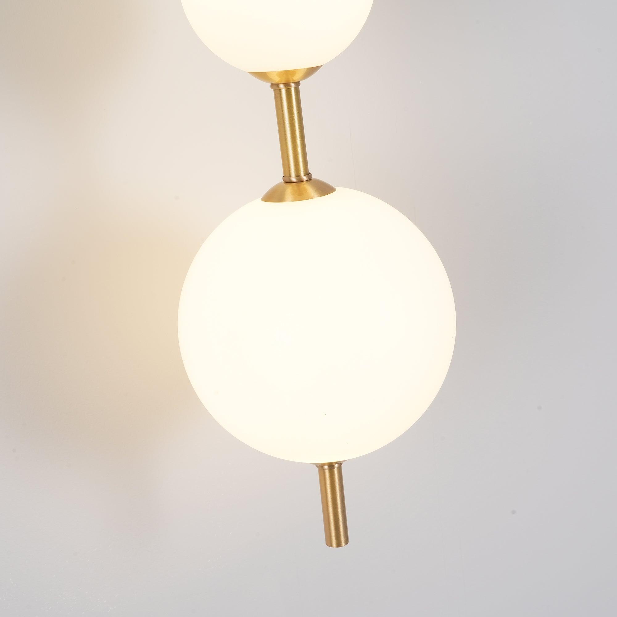 Vertical Globe Plug In Wall Lamp - Lumpaz