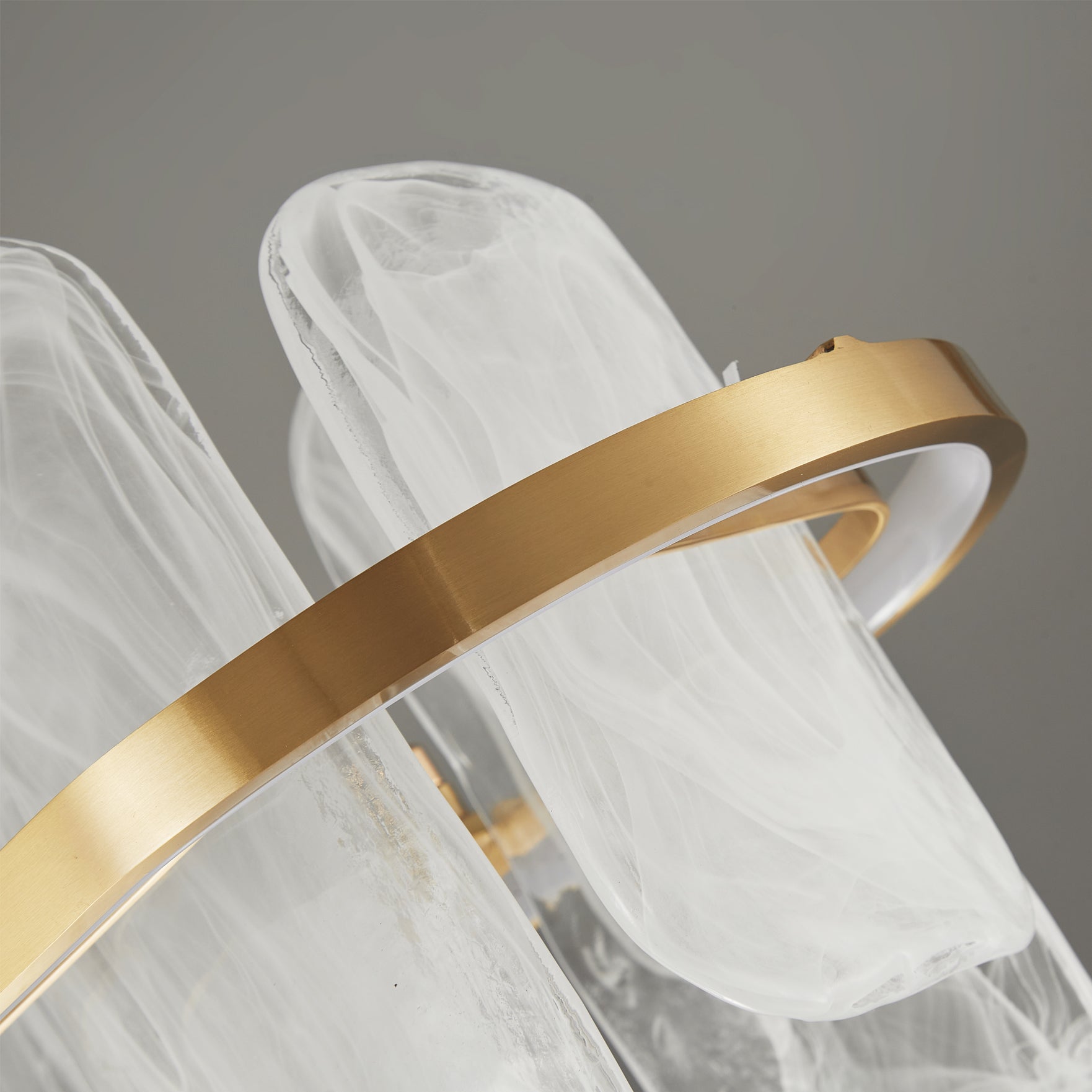 Mille Long Glass Chandelier - Lumpaz