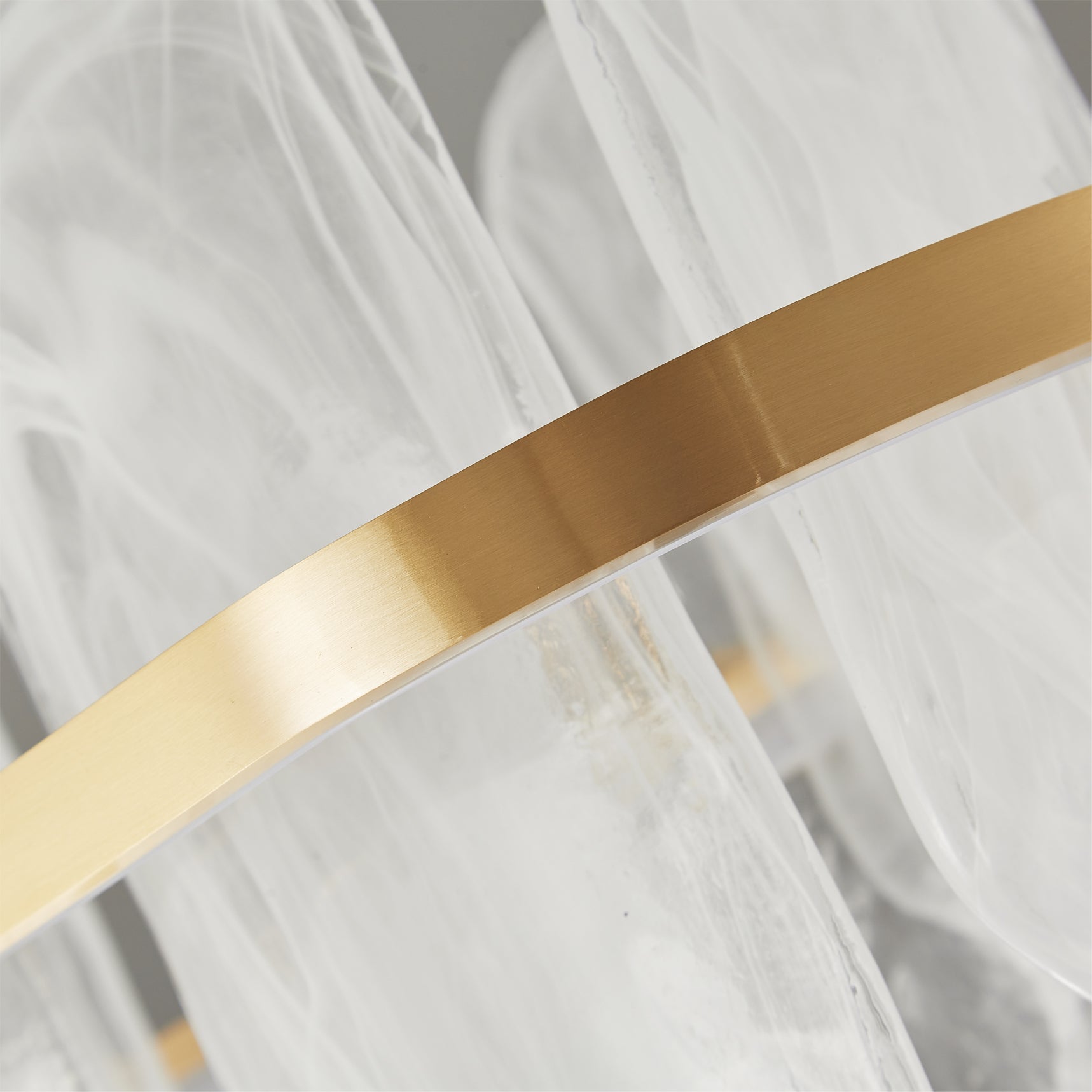 Mille Long Glass Chandelier - Lumpaz