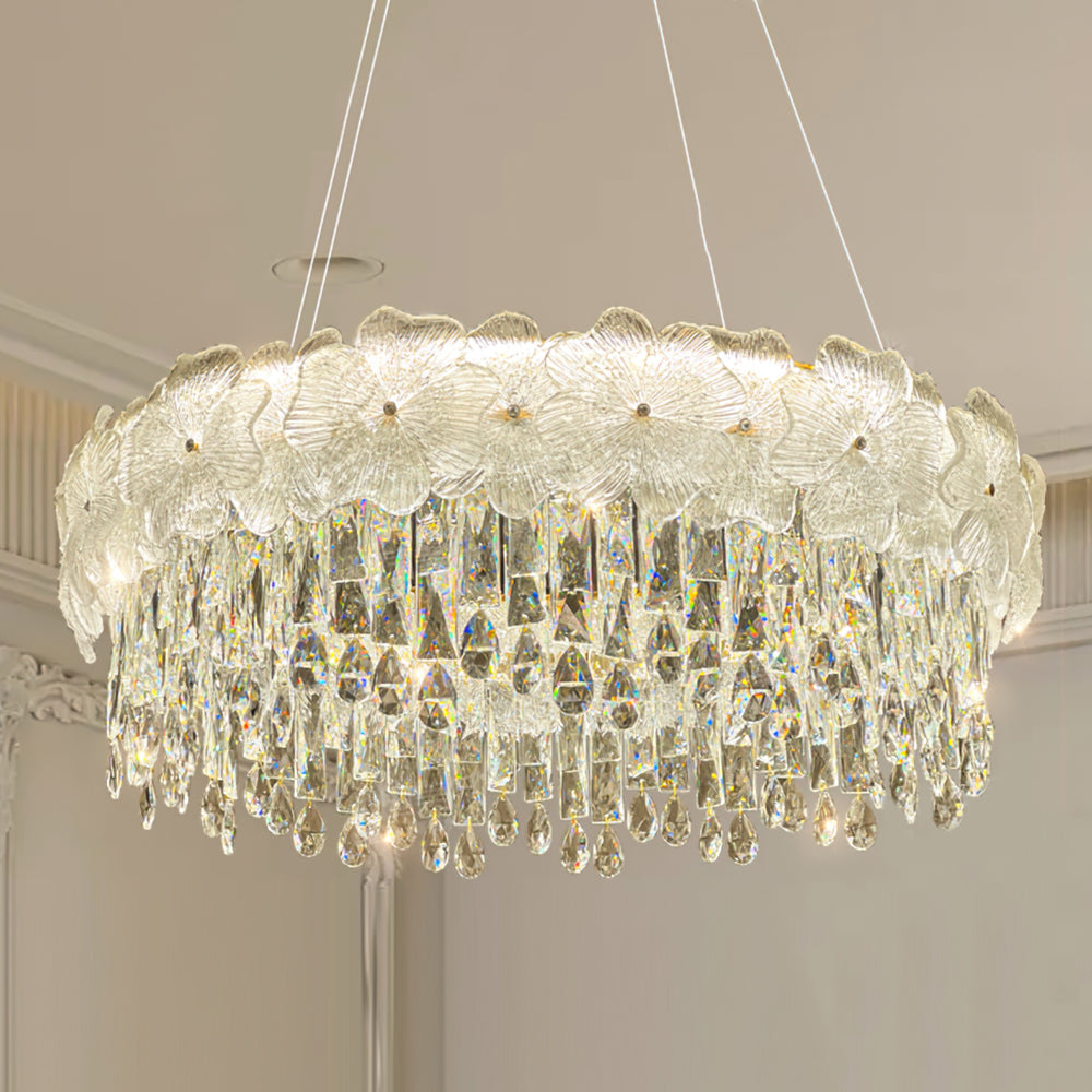 Atlas Crystal Chandelier - Lumpaz