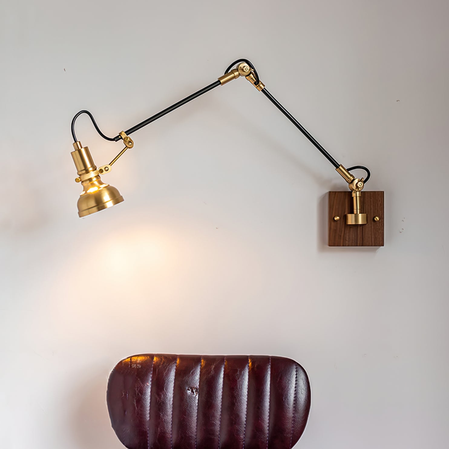 Kane Swing Arm Wall Lamp - Lumpaz