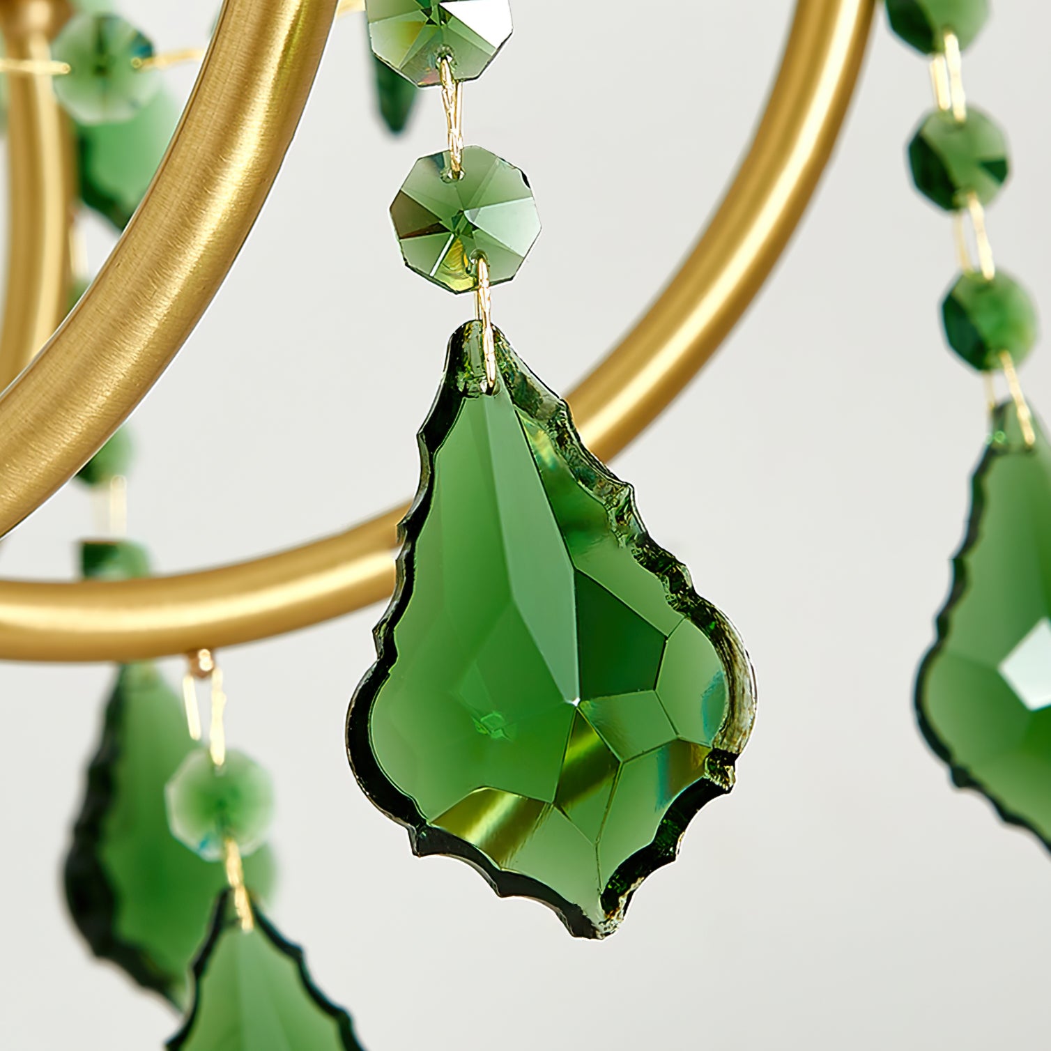 Magdalena Brass Chandelier - Lumpaz