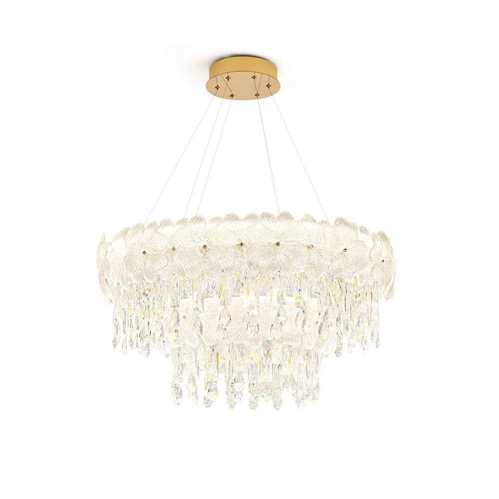 Atlas Crystal Chandelier - Lumpaz