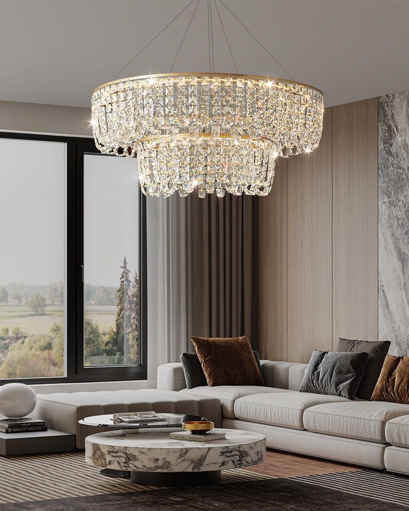 Emory Brass Chandelier - Lumpaz