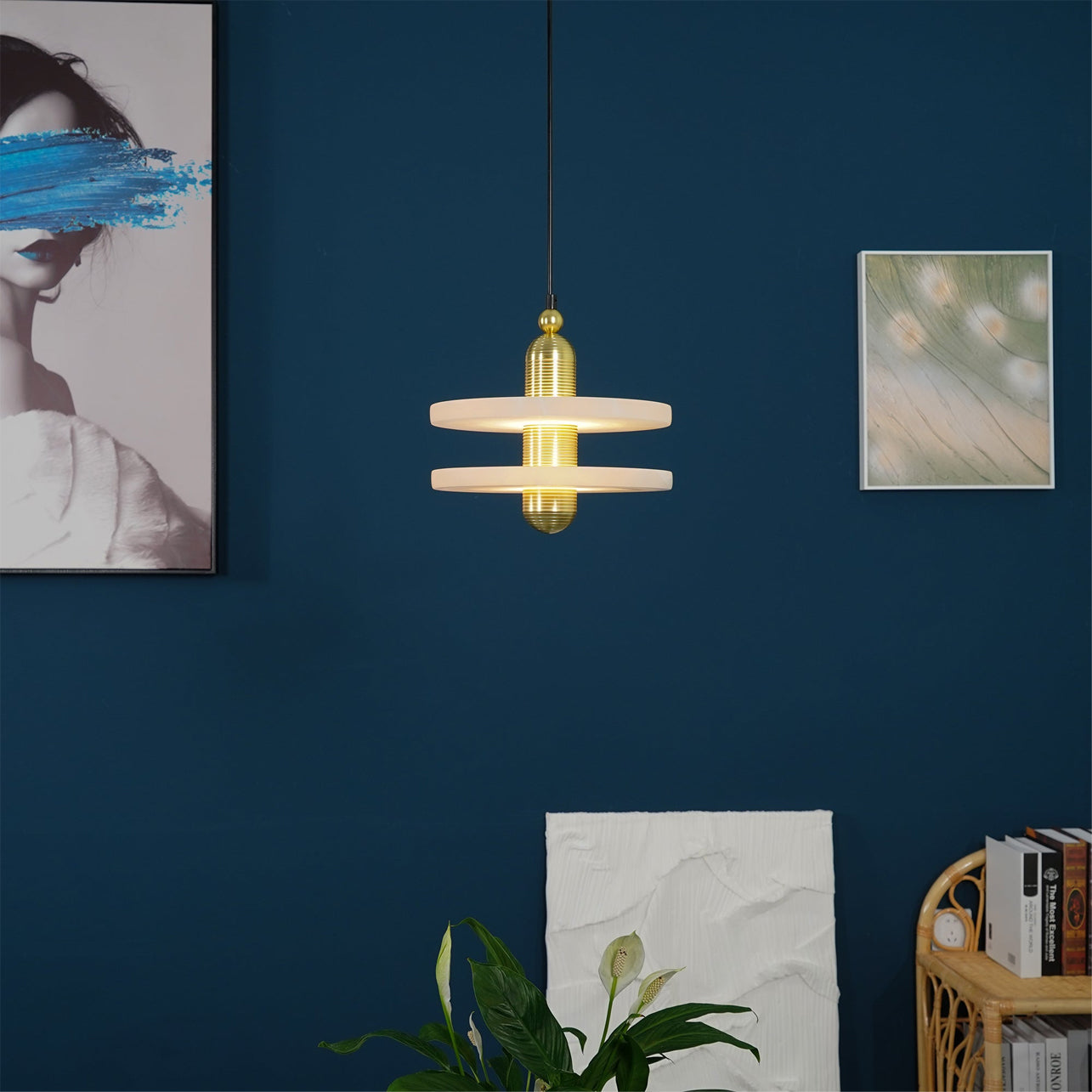 Alabaster Planes Pendant Lamp - Lumpaz