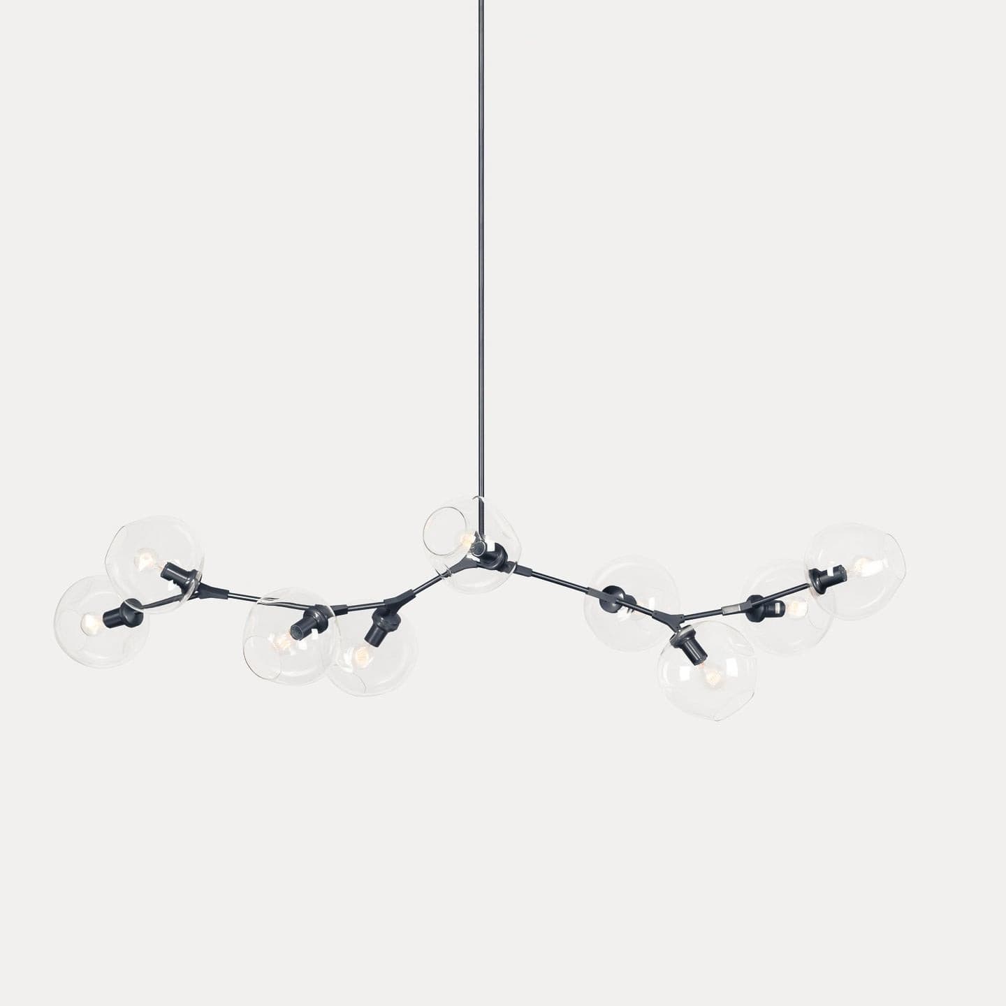 Perry Globe Horizontal Chandelier - Lumpaz