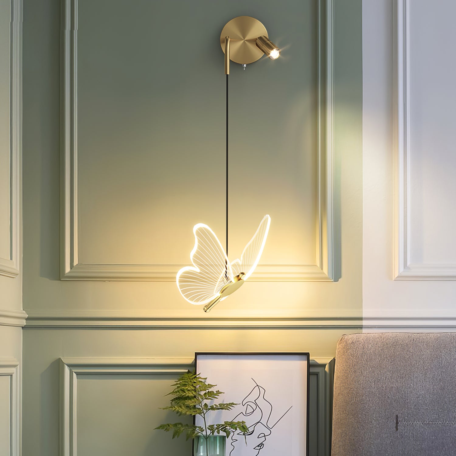 Butterfly Wall Lamp - Lumpaz