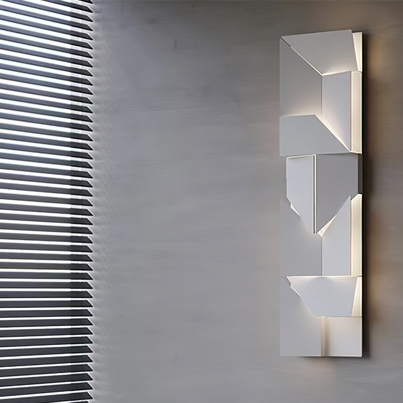 Shadows Built-in Battery Wall Lamp - Lumpaz