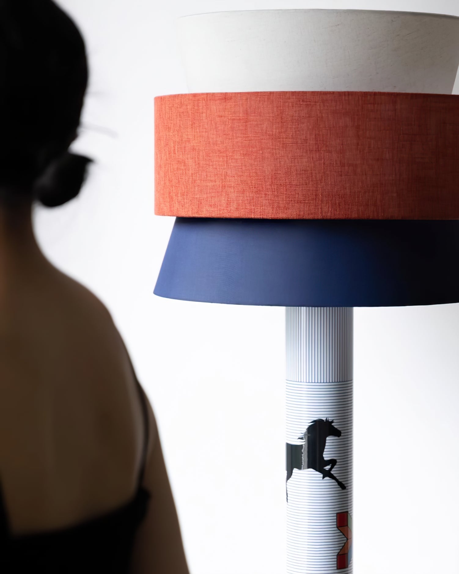 Striped Pony Floor Lamp - Lumpaz