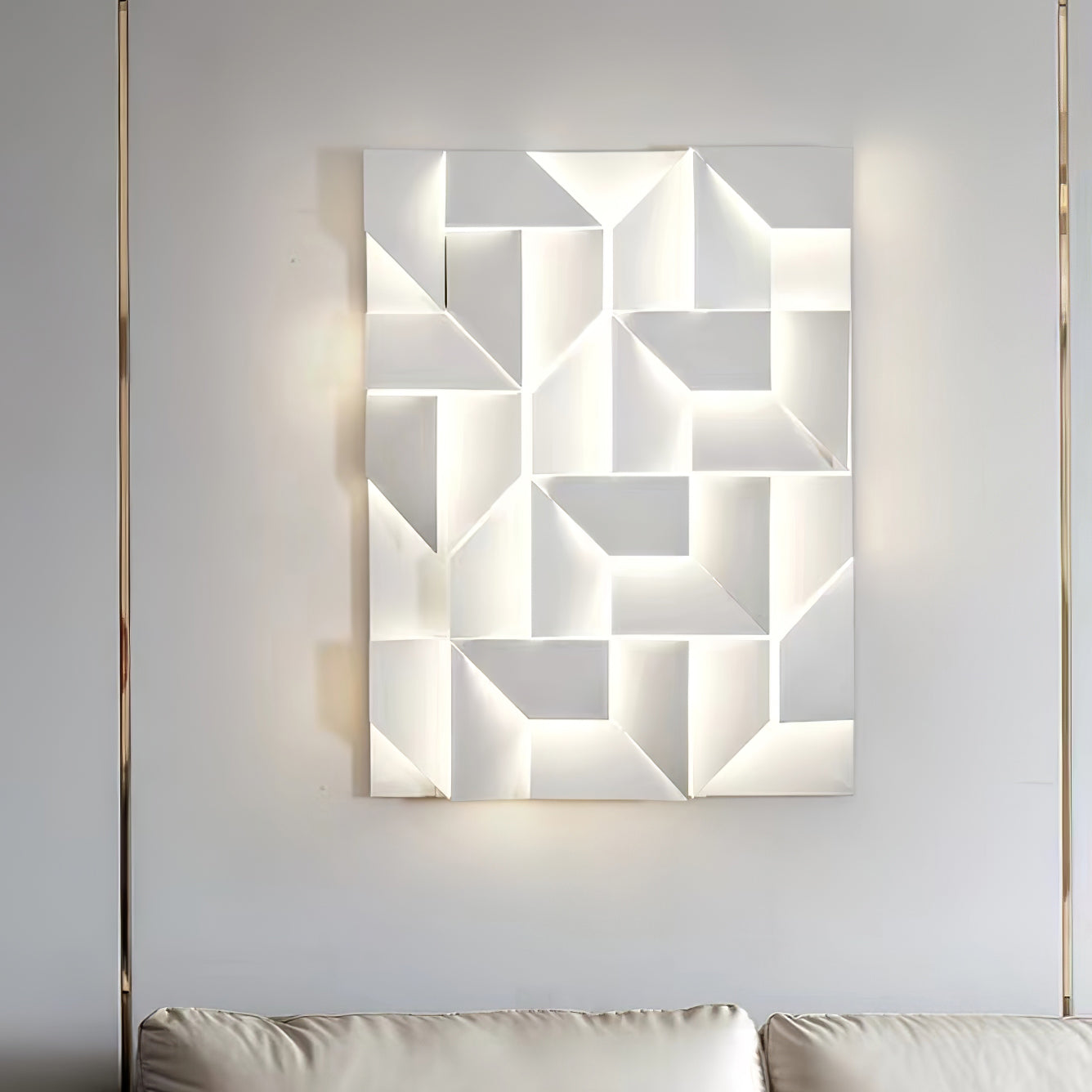 Shadows Built-in Battery Wall Lamp - Lumpaz