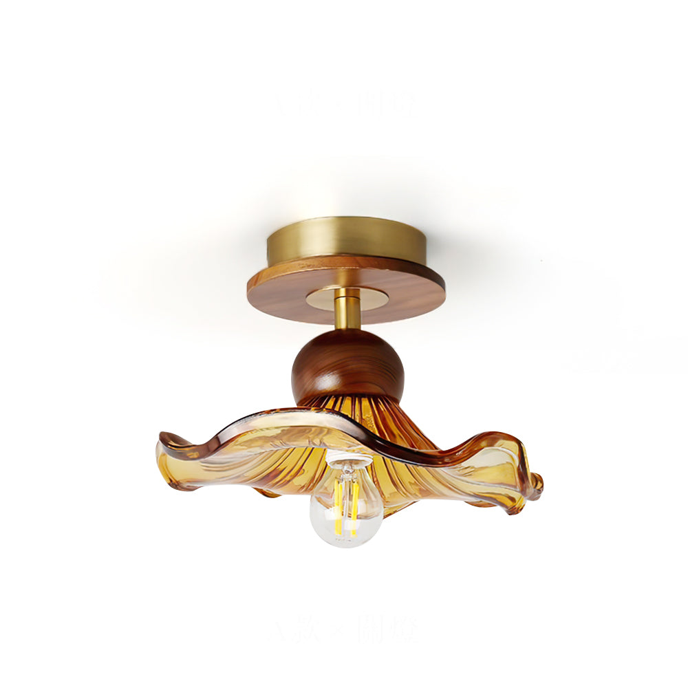 Kapok Wood Ceiling Light - Lumpaz