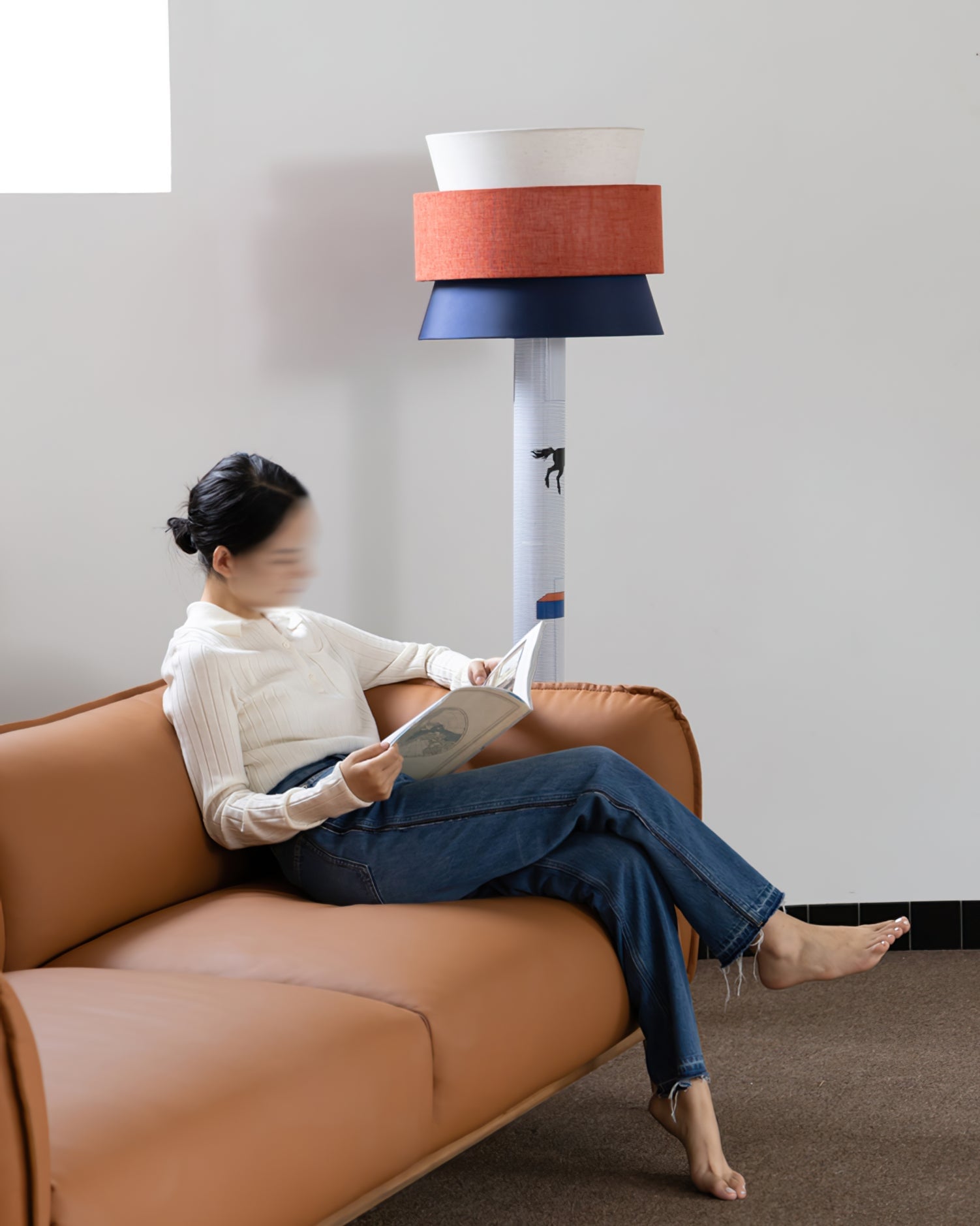 Striped Pony Floor Lamp - Lumpaz