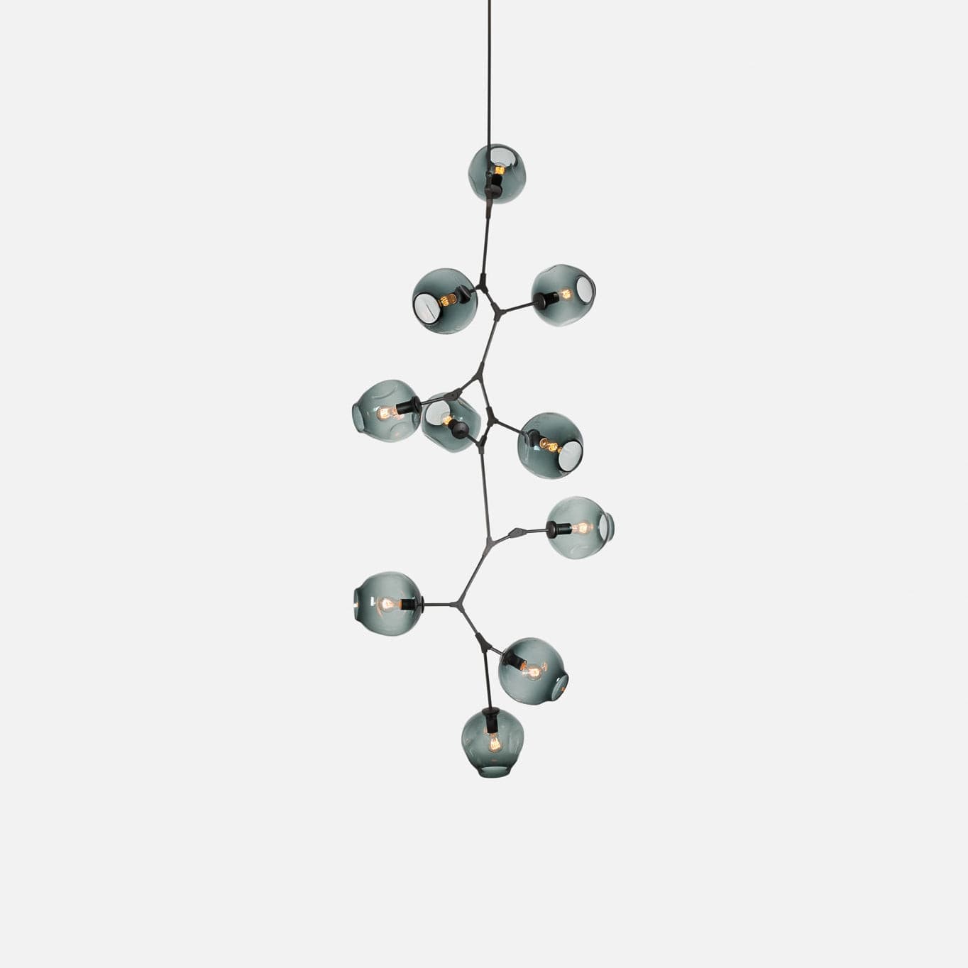 Perry Globe Vertical Chandelier - Lumpaz