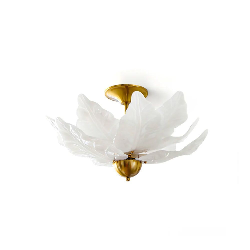 Leaf Glass Ceiling Lamp - Lumpaz