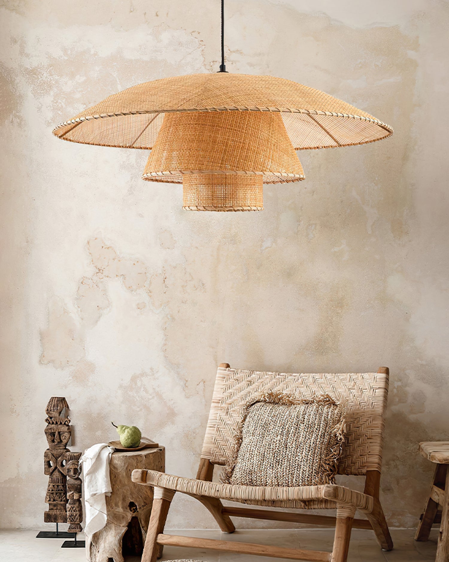 Lola Ratten Pendant Lamp - Lumpaz
