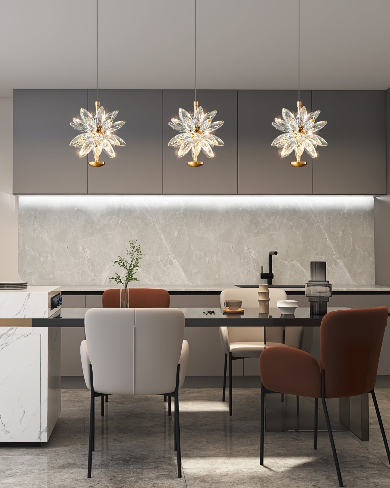 Glam Flower Pendant Lamp - Lumpaz