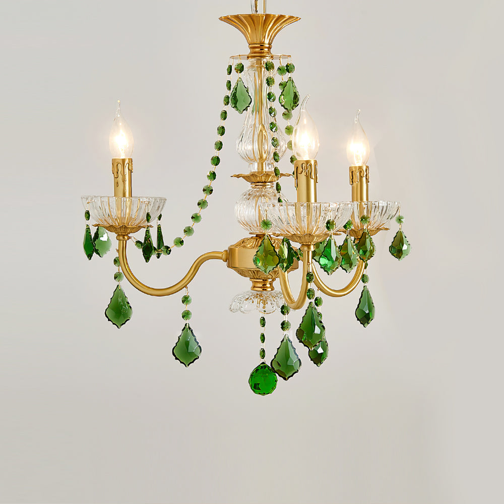Magdalena Brass Chandelier - Lumpaz