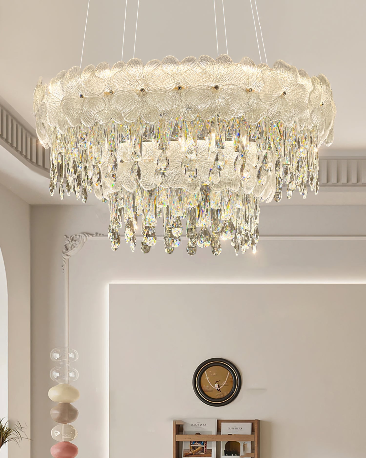 Atlas Crystal Chandelier - Lumpaz