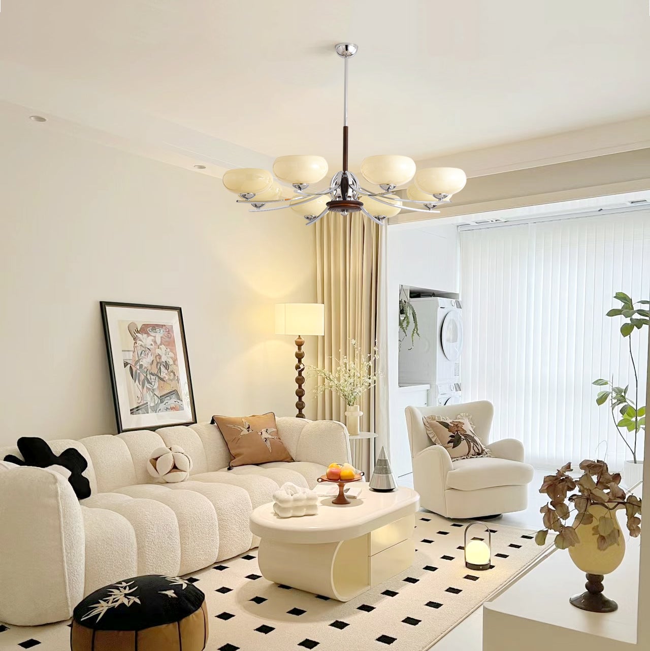 Ryttenberg Glass Chandelier - Lumpaz