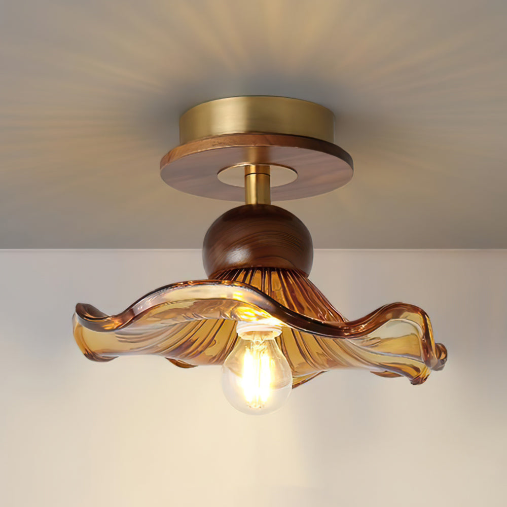 Kapok Wood Ceiling Light - Lumpaz