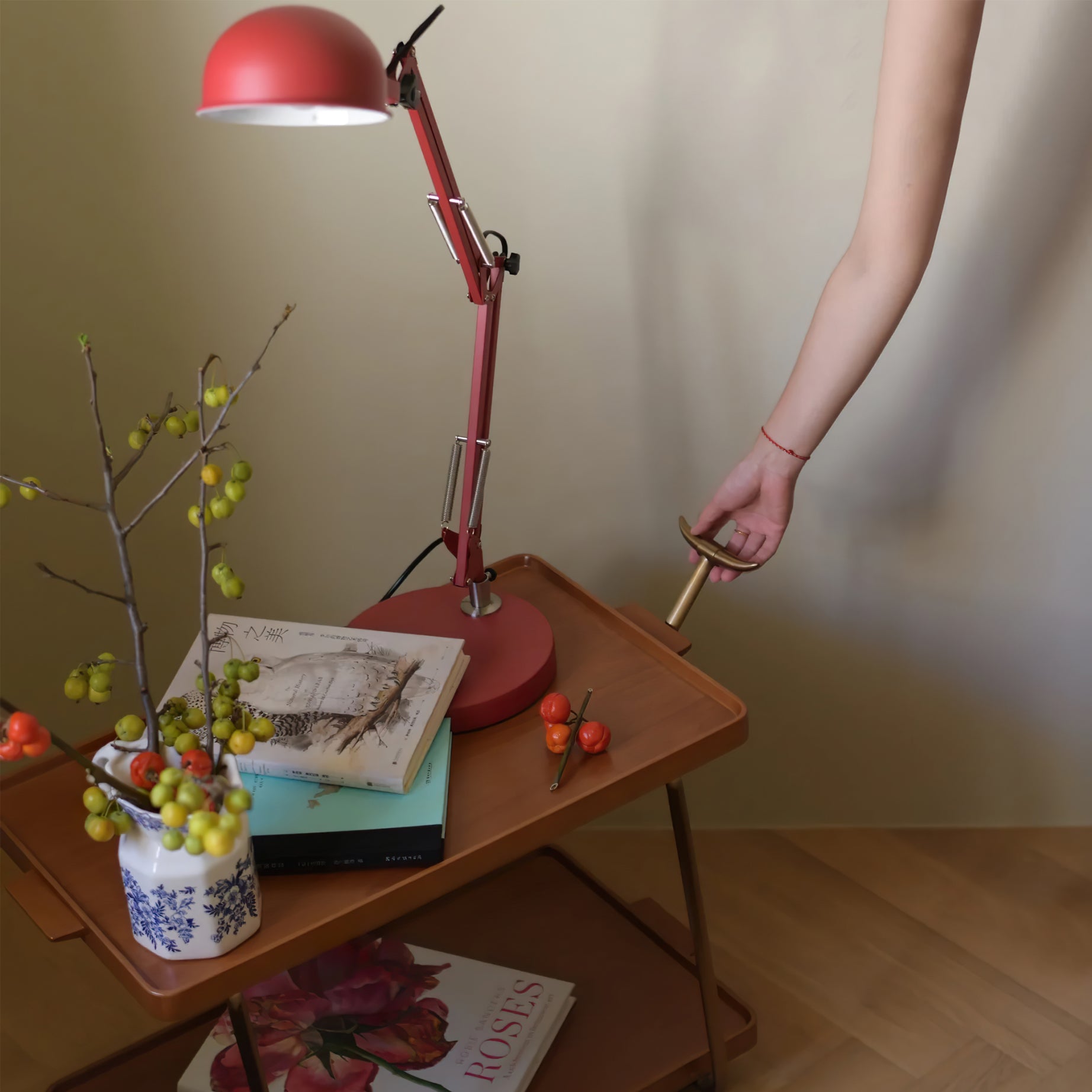 Kaiser Red Table Lamp - Lumpaz