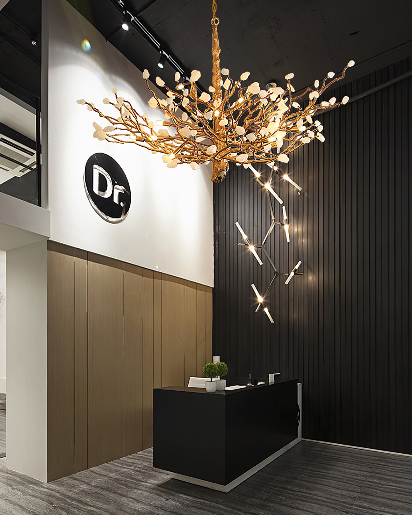 Gemstone Branch Chandelier - Lumpaz