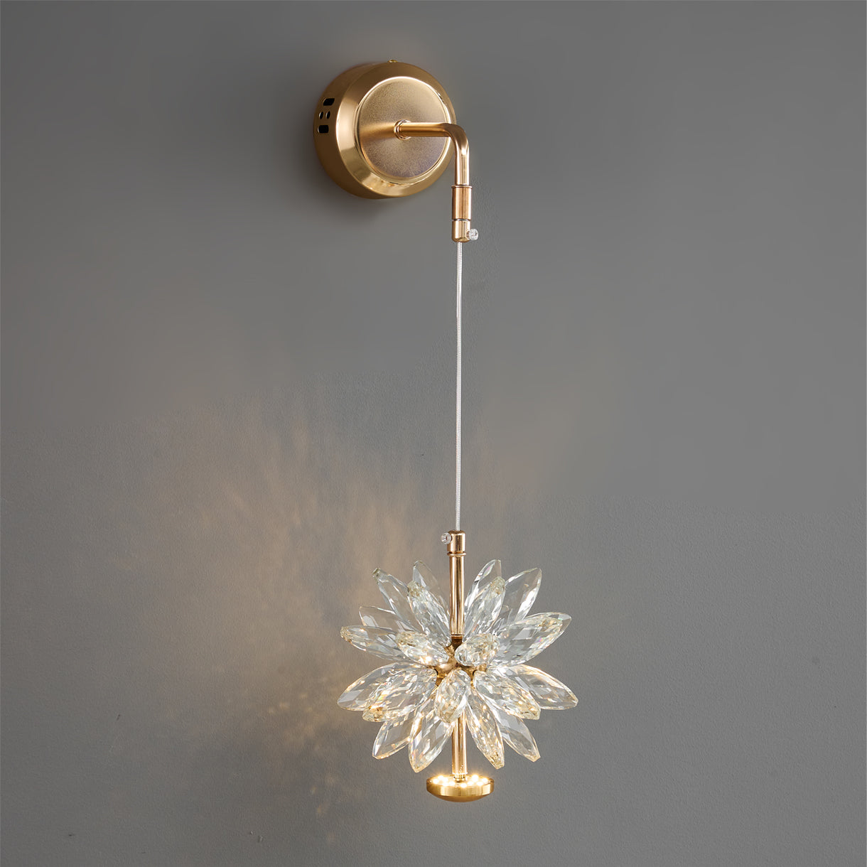Glam Flower Wall Lamp - Lumpaz