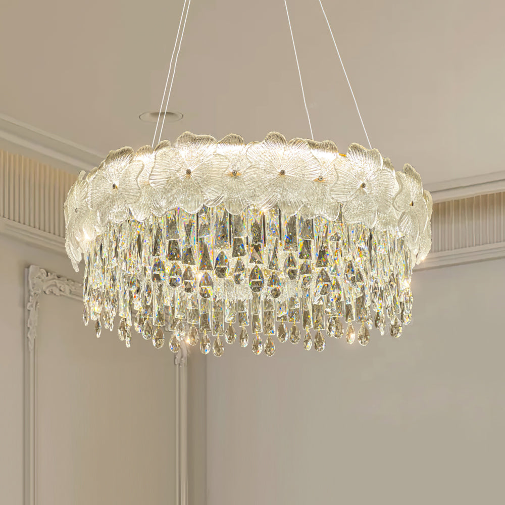 Atlas Crystal Chandelier - Lumpaz