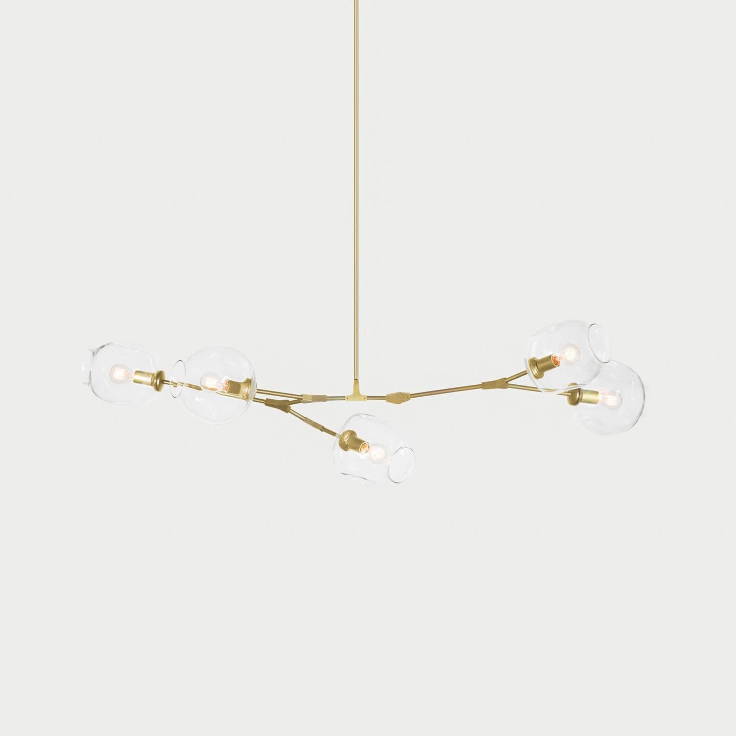 Perry Globe Horizontal Chandelier - Lumpaz