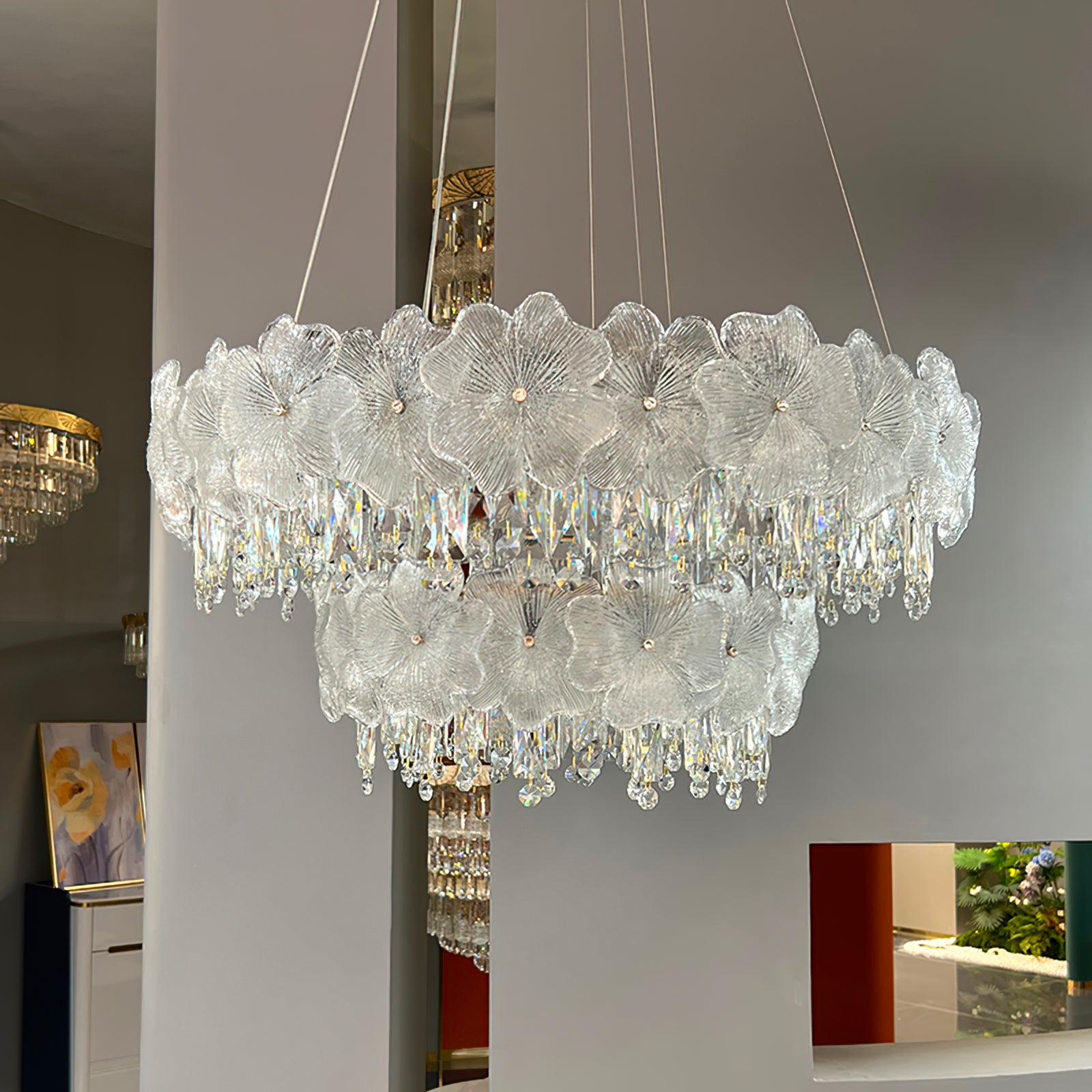 Atlas Crystal Chandelier - Lumpaz