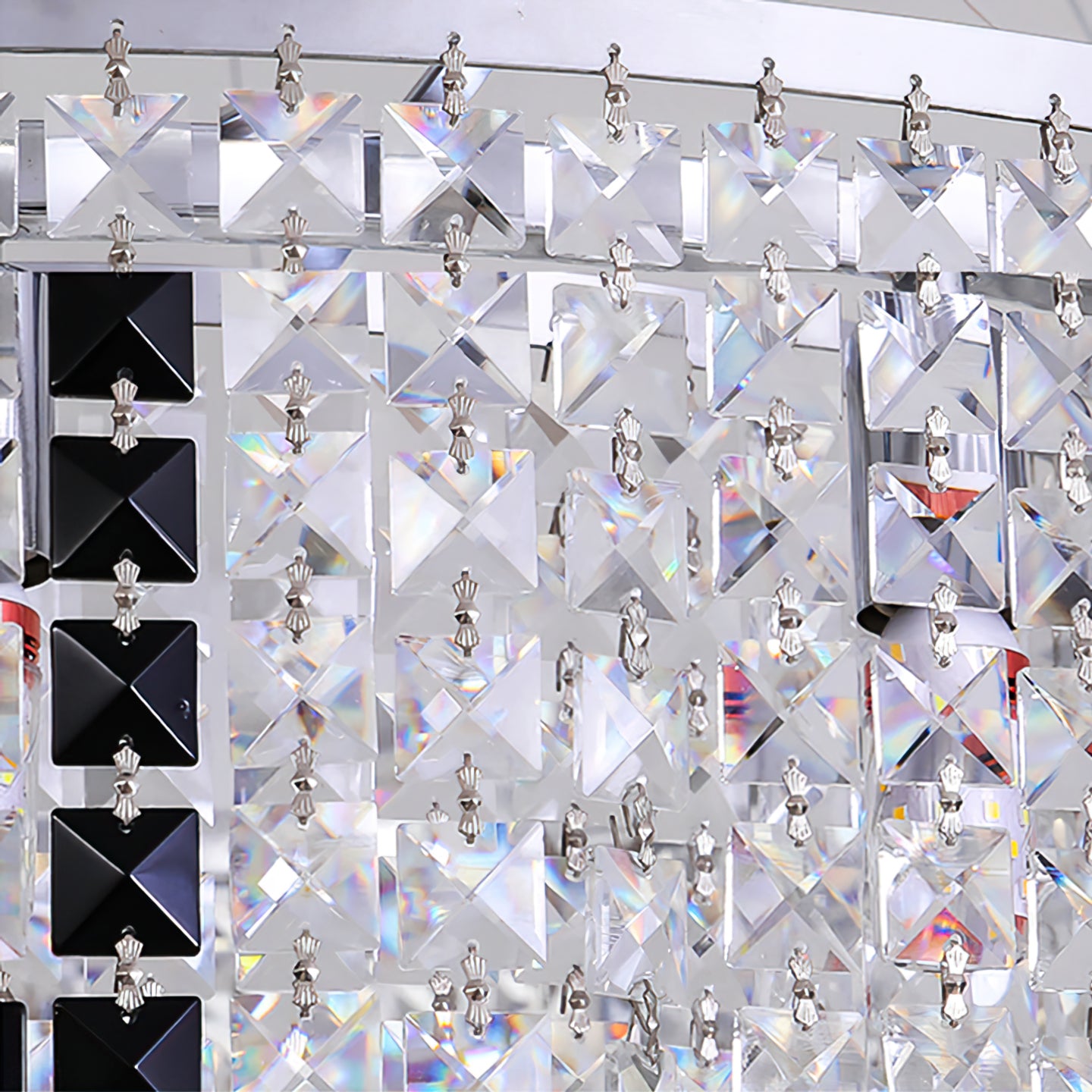 Liliana Round Crystal Chandelier - Lumpaz