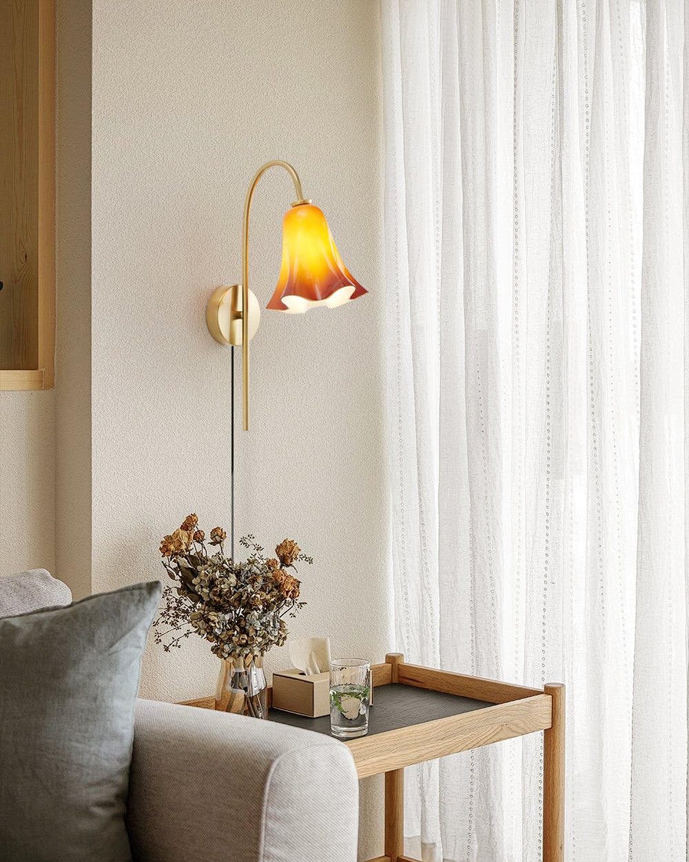Flora Plug In Wall Lamp - Lumpaz