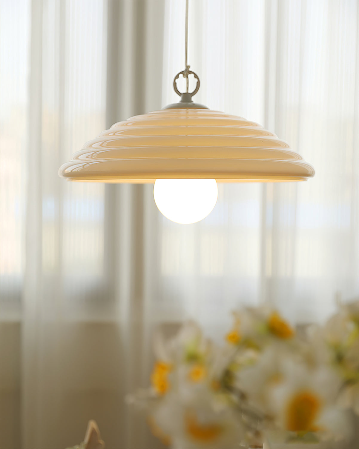 Wave Glass Pendant Lamp - Lumpaz