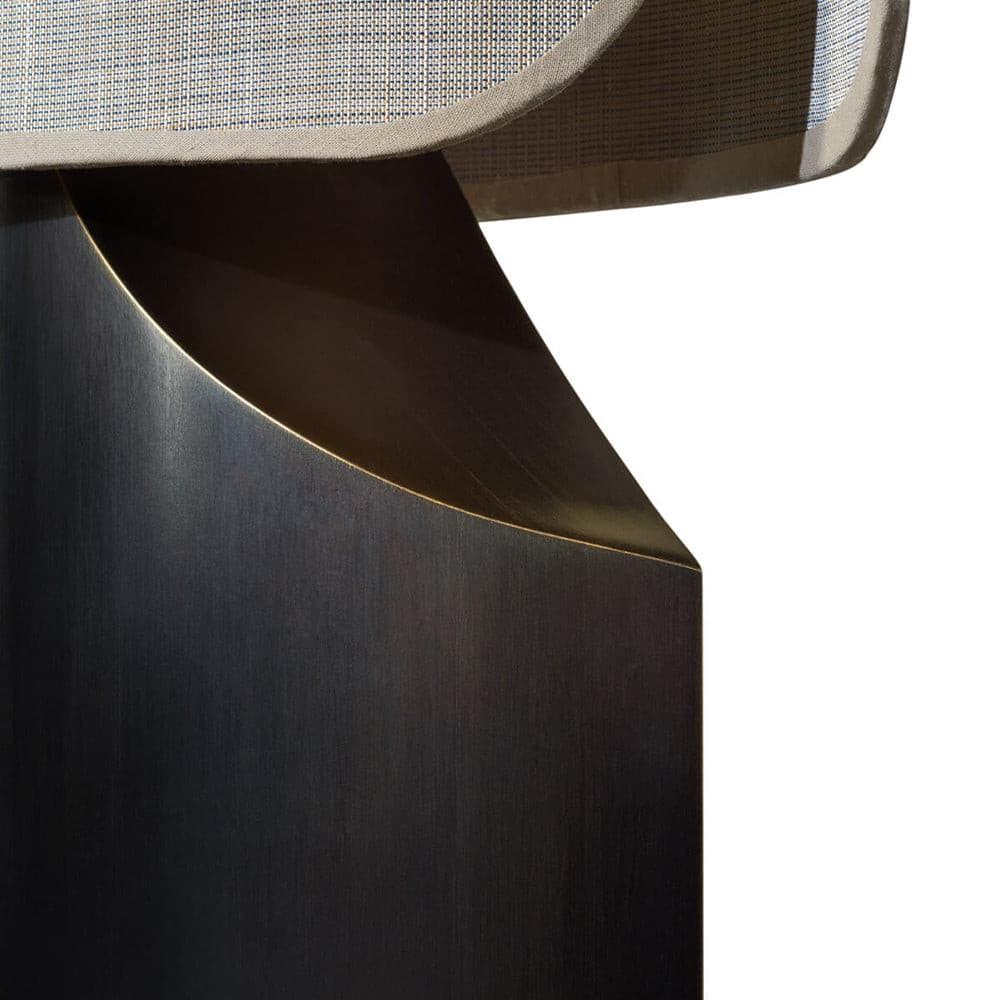Barrier Linen Floor Lamp - Lumpaz