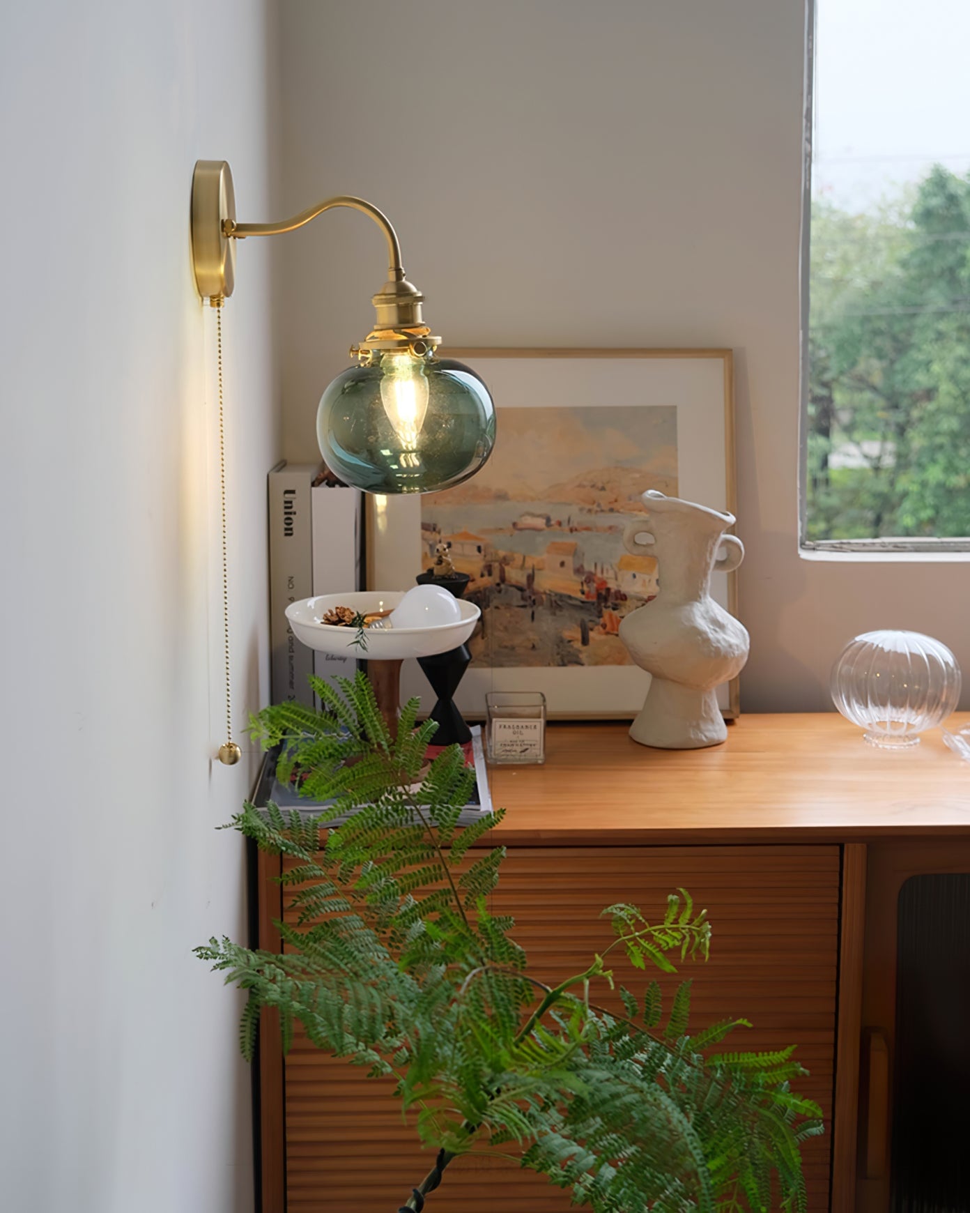 Wingbo Glass Wall Lamp - Lumpaz