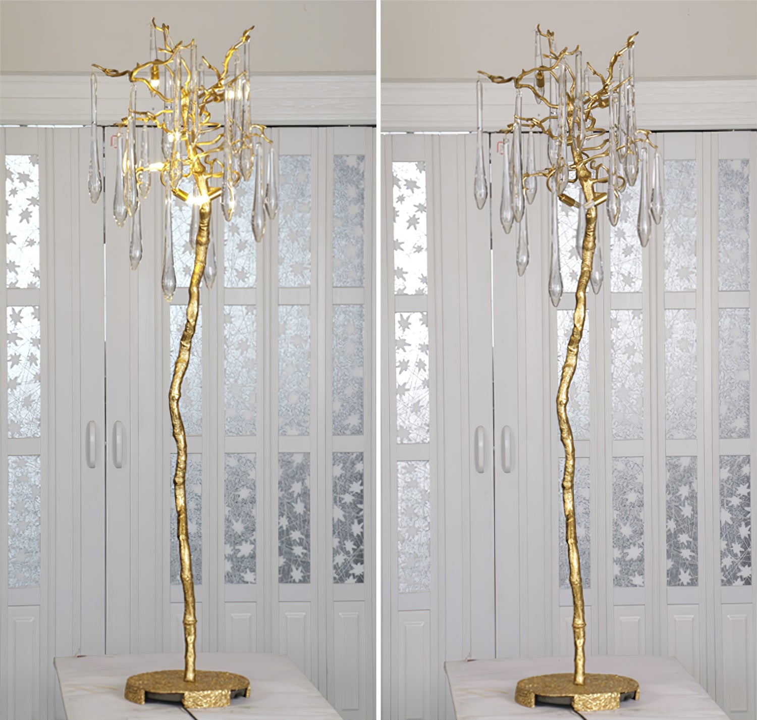 Aqua Babylonica Floor Lamp - Lumpaz