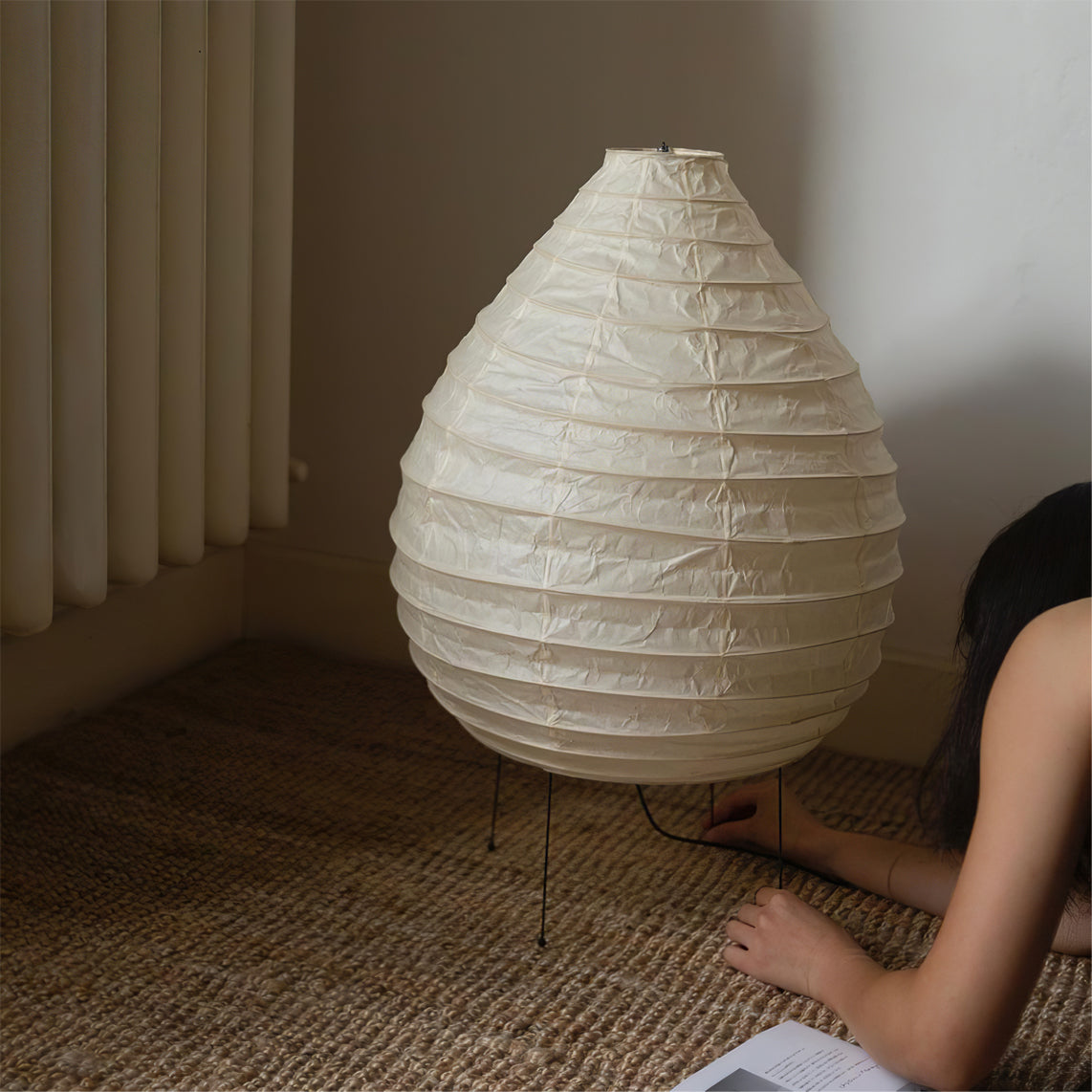 Washi Paper 22N Table Lamp - Lumpaz