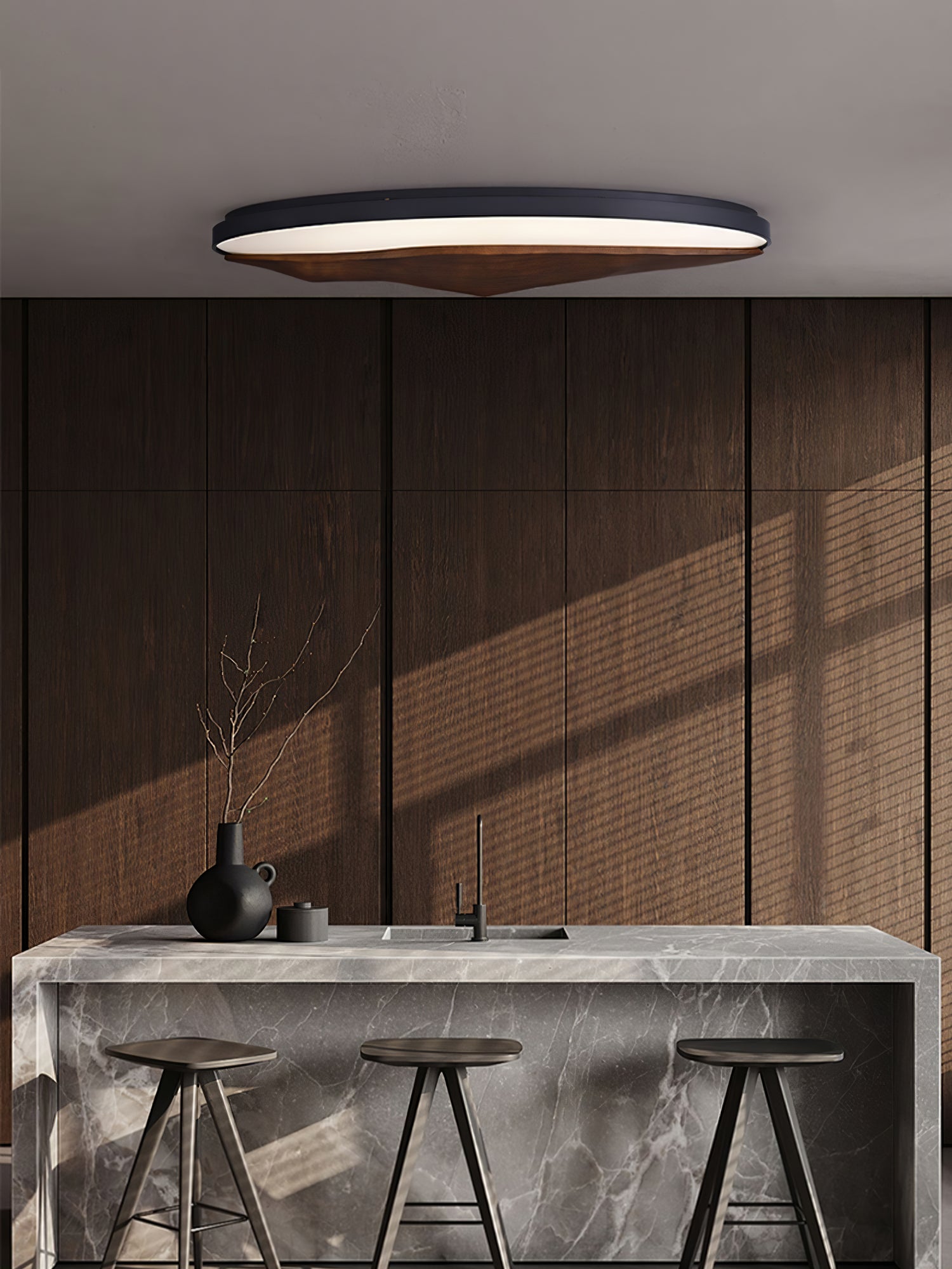 Half-Mountain Ceiling Lamp - Lumpaz