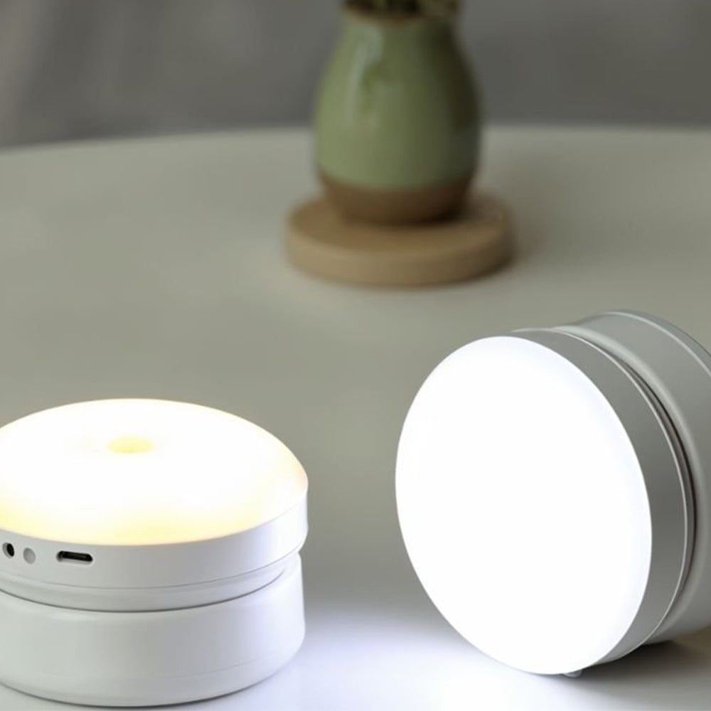 Mini Chargeable White LED Wall Light - Lumpaz
