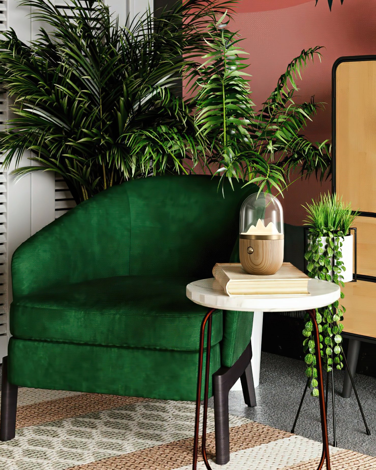 Mountain Peak Night Table Lamp - Lumpaz